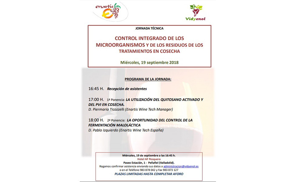 Jornada tecnica enartis sept 18